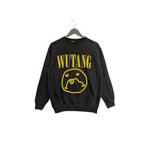 Vintage Wutang / Nirvana Bad Smile Crewneck DOPE and rare!